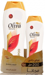 اوليفا شامبو للشعر المجعد عرض (400 مل + 200 مل)