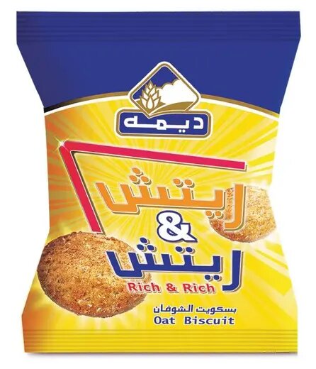 ديمه بسكويت ريتش شوفان 16 غم