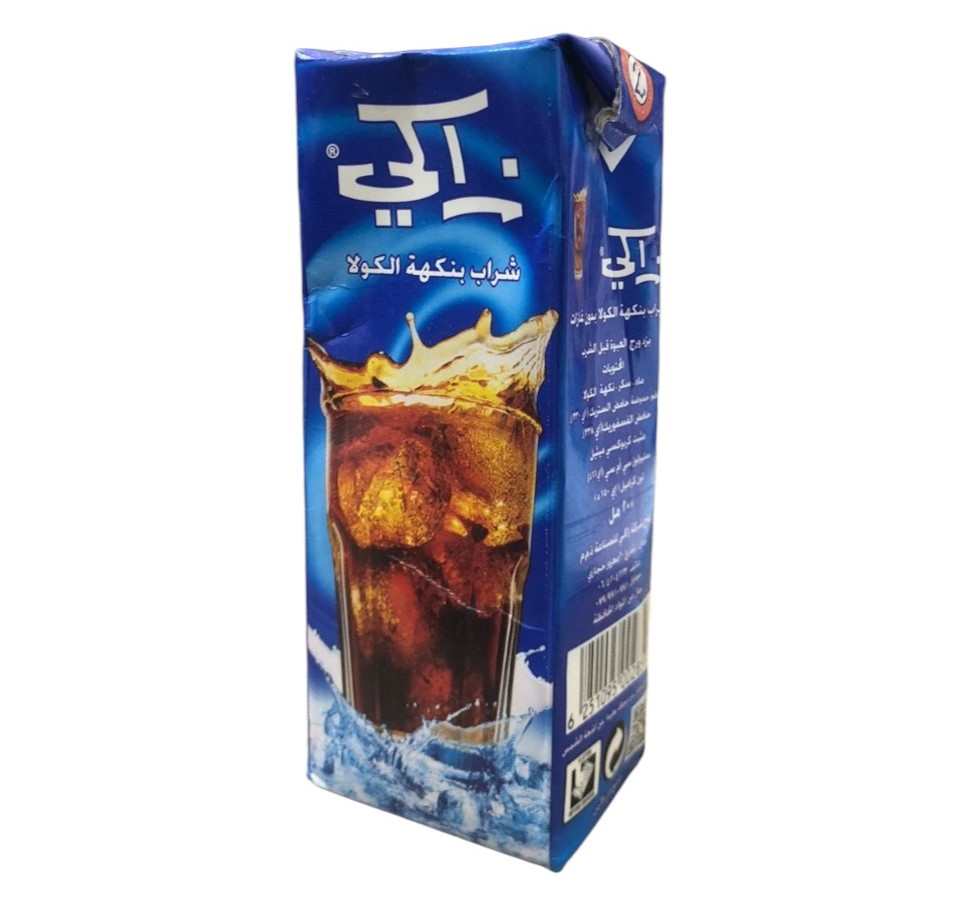 زاكي نكهة الكولا  200 مل