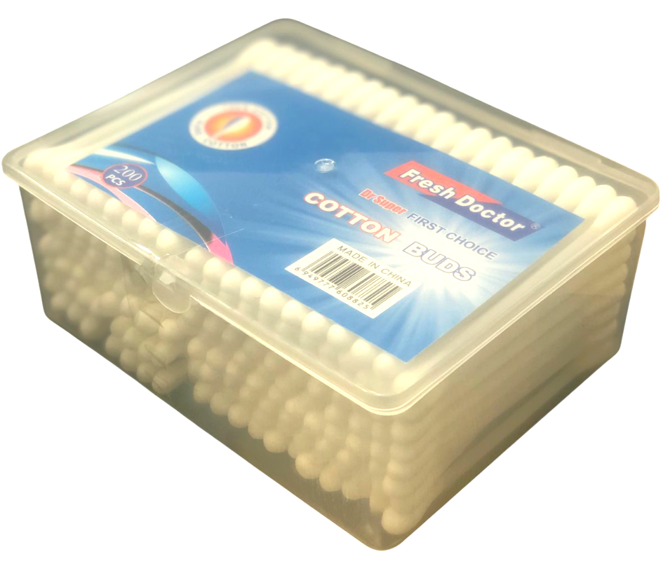 فريش دكتور اعواد تنظيف اذن 200 قطعة