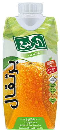 الربيع عصير برتقال 330 مل