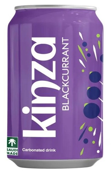 كينزا غازي عنب اسود 320 مل