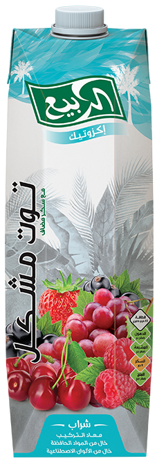 عصير الربيع توت مشكل 1 لتر