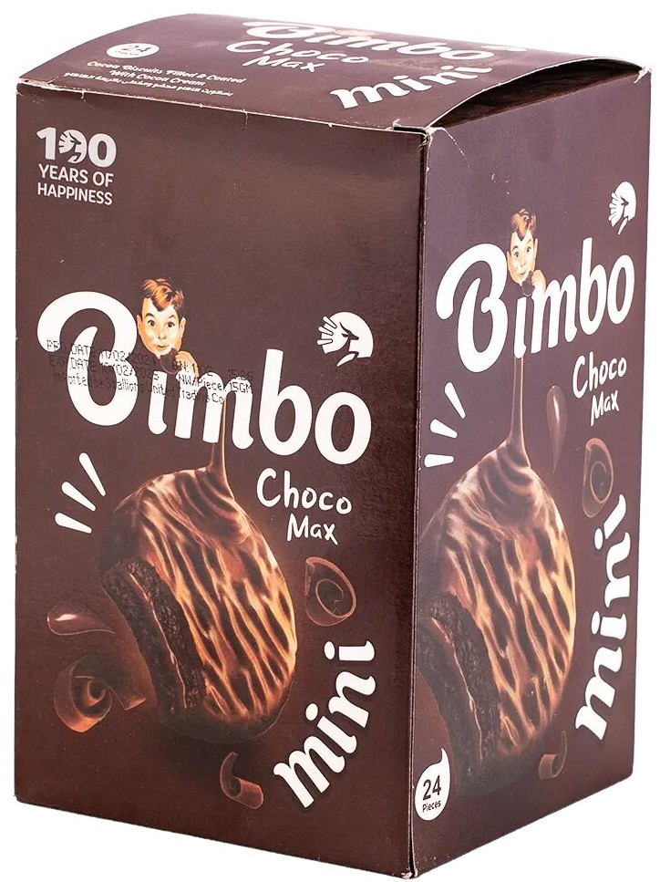 بيمبو شوكو ماكس بالشوكولاتة ميني 15 غم