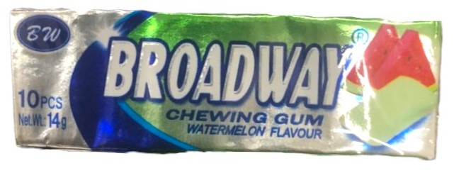 علكة برودواي بنكهة البطيخ 14 غم