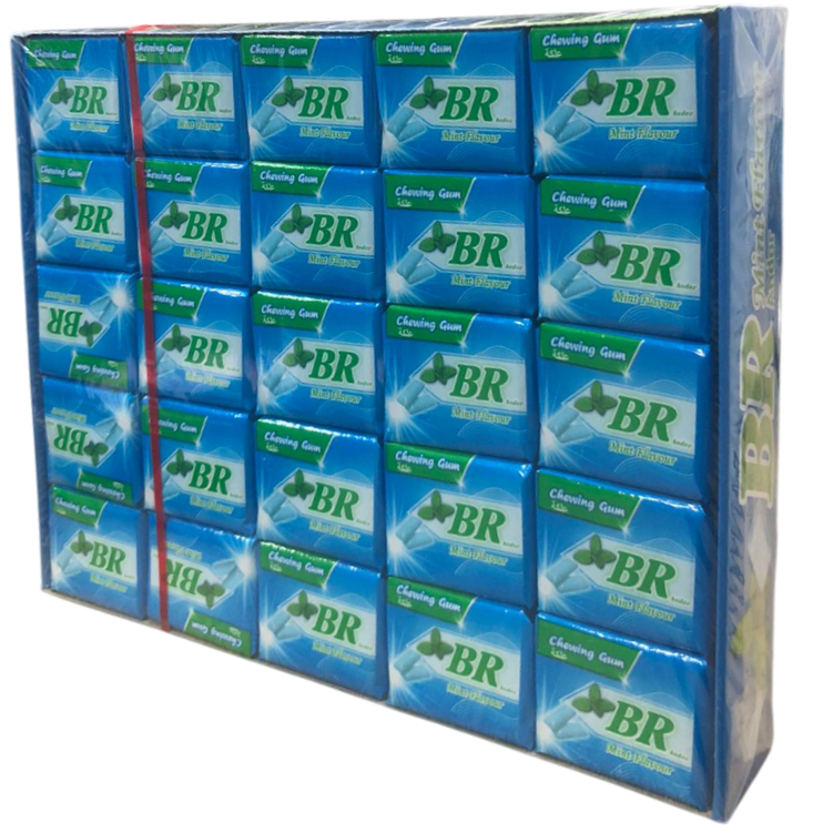 علكة بي ار بنكهة النعناع 5.6 غم