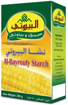 البيروتي نشا ذرة 250 غم