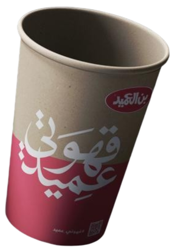 بن العميد كاسات ورق 12 اونصة