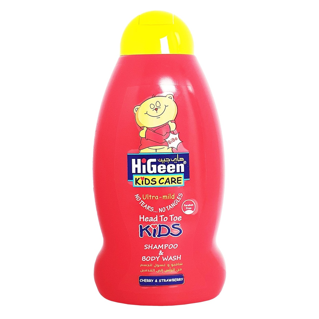 هايجين شامبو اطفال بنكهة الكرز و الفراولة 250 مل
