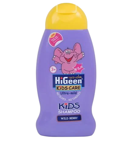 هايجين شامبو اطفال بنكهة التوت البري 250 مل