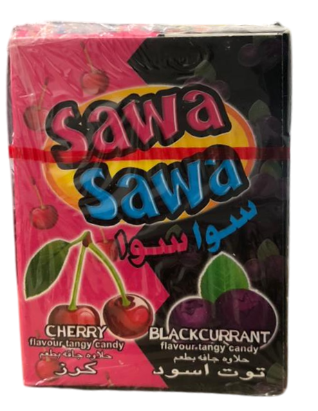 سوا سوا كاندي بالتوت الاسود و الكرز 16 غم