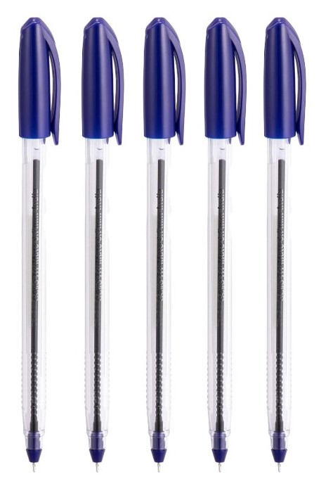 سلو اقلام حبر ازرق كباس 50 قطعة