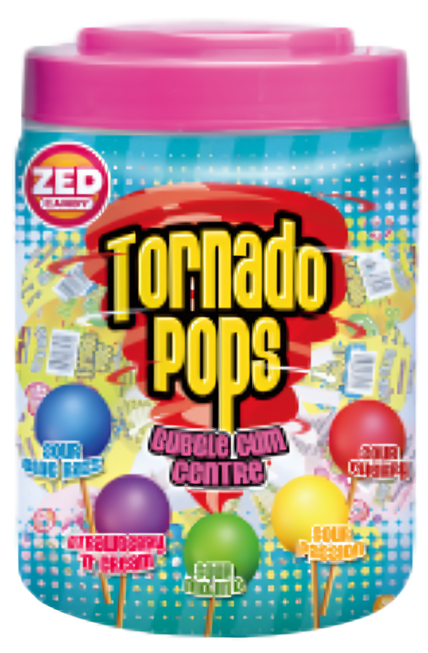 زد كاندي مصاص بالعلكة بنكهة الورد الازرق الحامض 18 غم