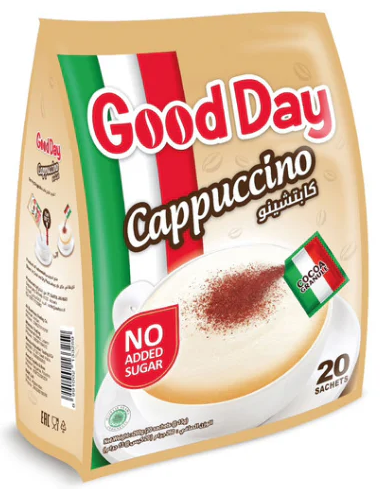 جود داي كابتشينو خالي من السكر 13 غم * 20