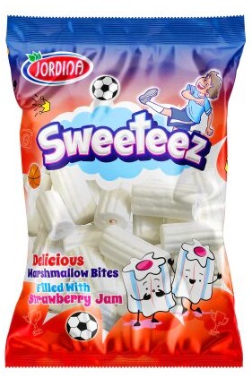 جوردينا سويتيز مارشميلو مع جلي الفراولة 24 غم