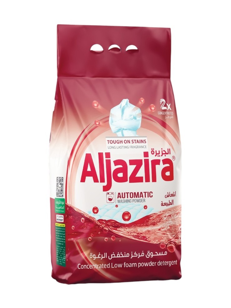 الجزيرة مسحوق غسيل ملابس احمر  1.3 كغم