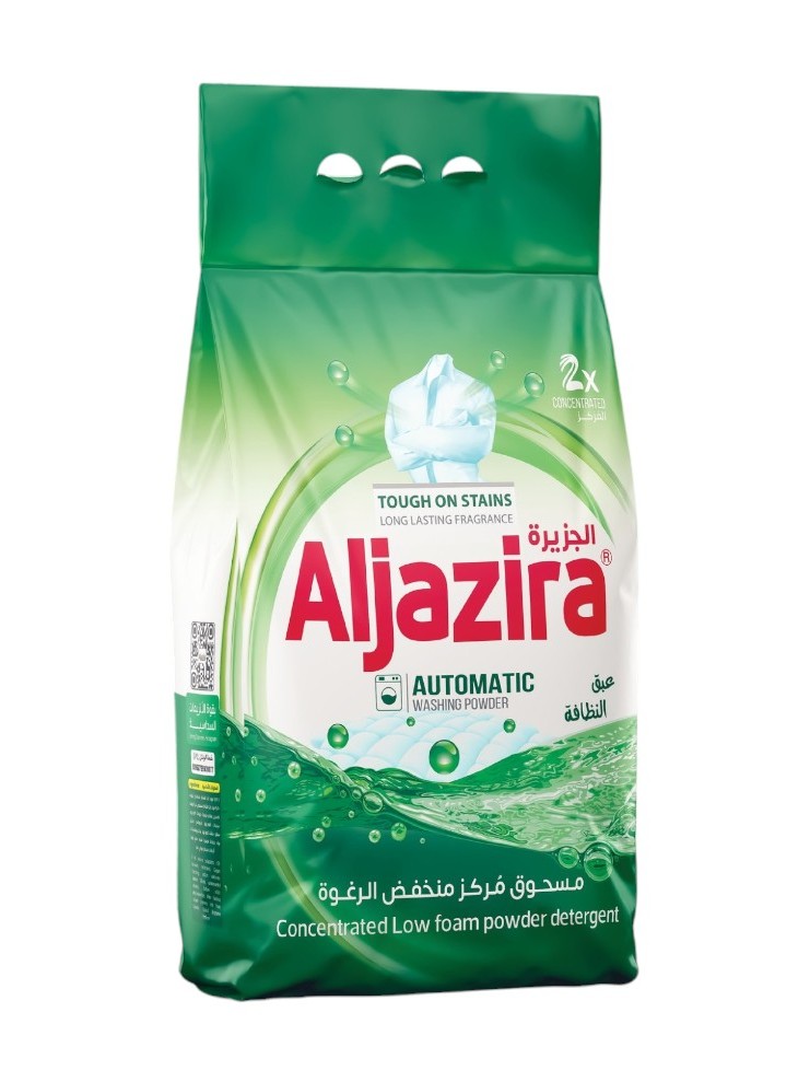 الجزيرة مسحوق غسيل ملابس اخضر  1.3 كغم