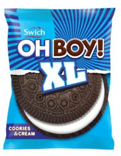 سويش اوه بوي اكس ال كوكيز وكريم 25 غم