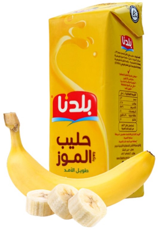 مطعمات بلدنا موز 250 مل