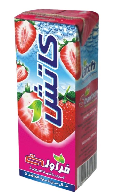 كاتش فراولة 200 مل 1 * 36