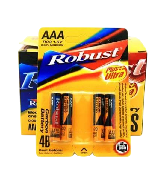روبست بطاريات قطعتان (AAA)