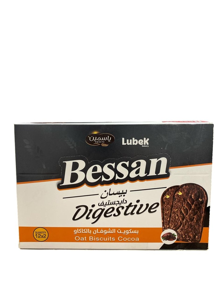 بيسان بسكويت الشوفان بالكاكاو 35 غم