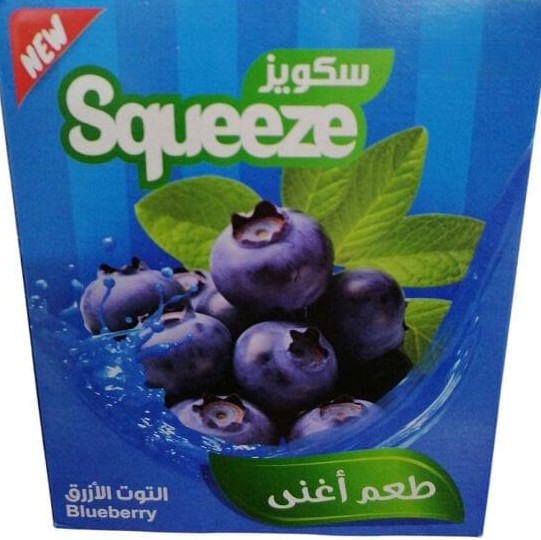 سكويز توت ازرق 25 غم