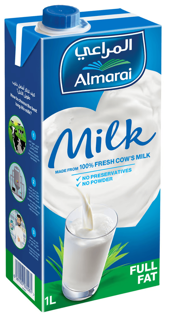 المراعي حليب كامل الدسم 1 لتر
