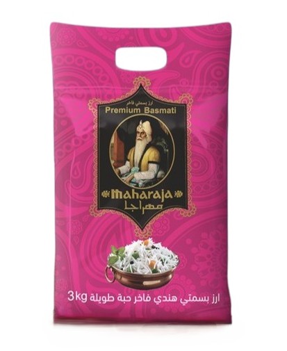 ارز مهراجا حبة طويلة 3 كغم *1