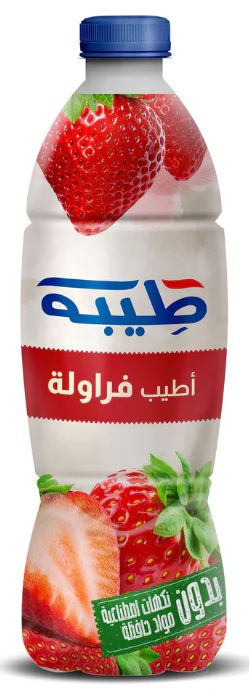 طيبة عصير فراولة 1.4 لتر