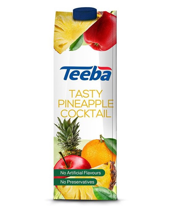 طيبة عصير كوكتيل اناناس 1 لتر