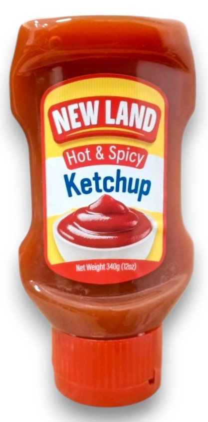 نيولاند كاتشب حار 340 مل