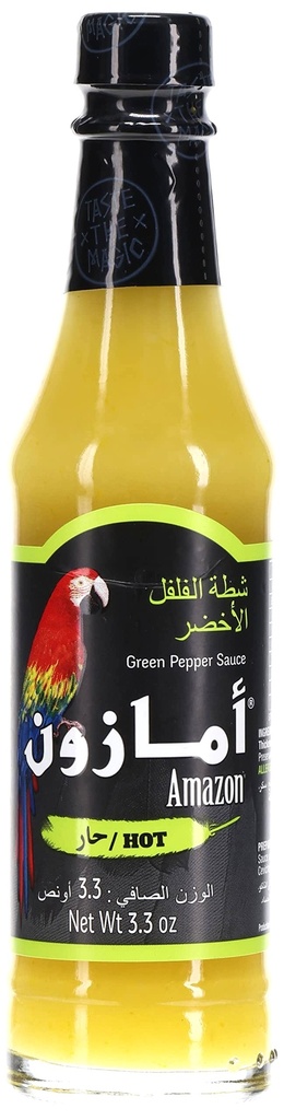 امازون صلصة حارة بالفلفل الاخضر 3.3 اونصة