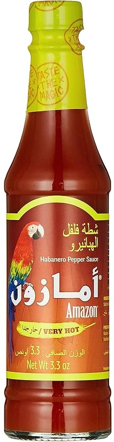 امازون صلصة حارة فلفل الهبانيرو 3.3 اونصة