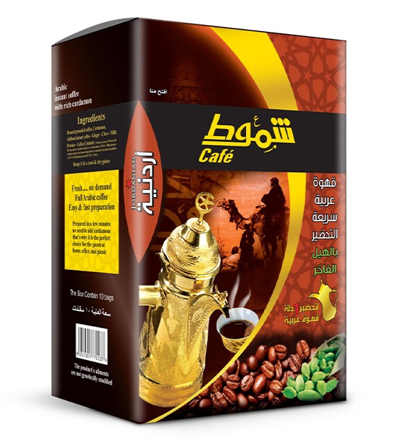 شموط قهوة اردنية سريعة التحضير اصابع 23 غم * 10