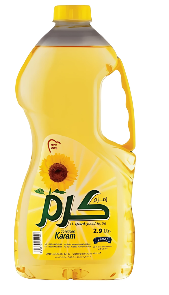 كرم زيت دوار شمس 2.9 لتر