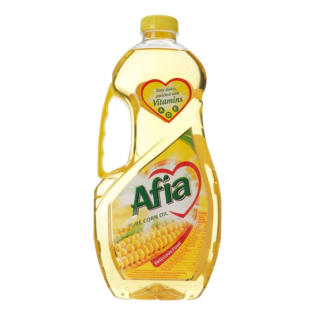 العافية زيت ذرة 1.5 لتر 