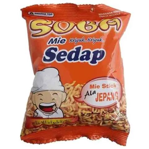 سوبا شعيرية بنكهة شواء الدجاج 12 غم بالحبة