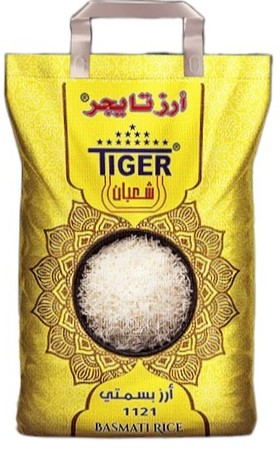 تايجر ارز بسمتي 3 كغم