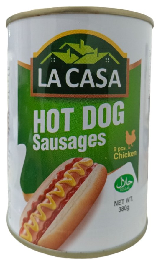 لاكاسا هوت دوج 380 غم 