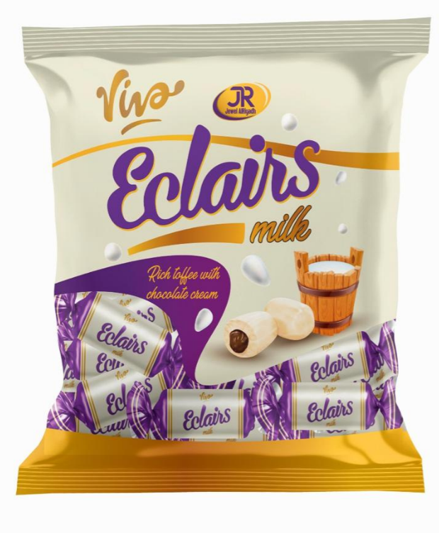 ايكليرز توفي حليب غنية بكريمة الشوكولاتة 250 غم