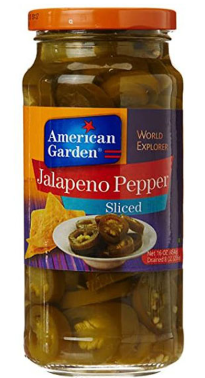 اميريكان جاردن شرائح فلفل هالابينو 16 اونصة
