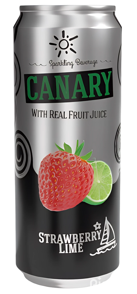 كناري فراولة ولايم 330مل