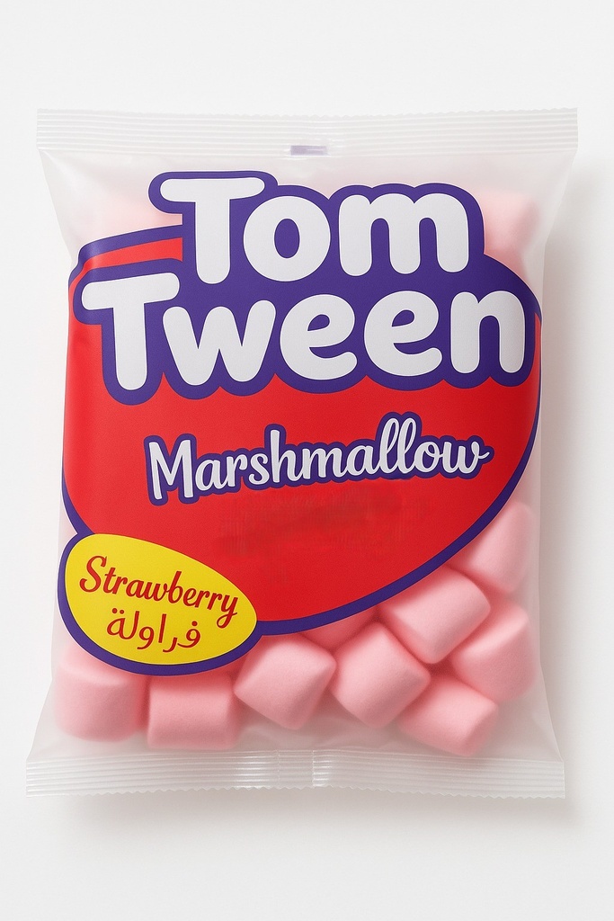توم توين مارشميلو فراولة 100 غم