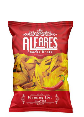 الفارس مقرمشات شكل قوارب حار 22 غم