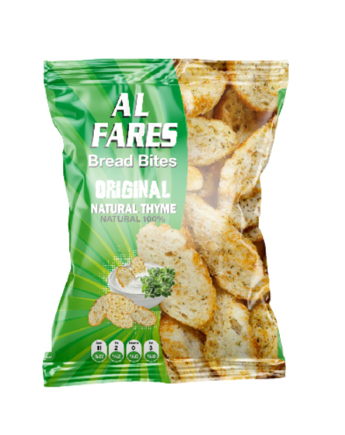 الفارس كركرز بنكهة الزعتر الطبيعي 22 غم