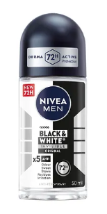 نيفيا مزيل تعرق بلاك اند وايت اورجينال 50مل