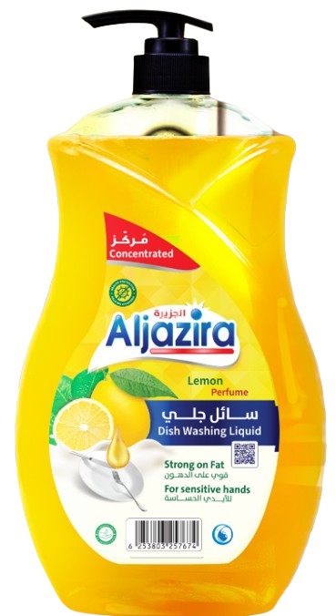 الجزيرة سائل جلي بنكهة الليمون 1700 مل