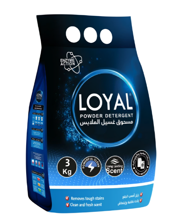 لويال مسحوق غسيل الملابس 3 كغم