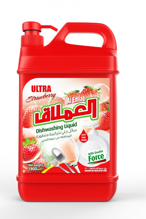 العملاق سائل جلي فراولة 1800 مل